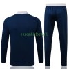 Feyenoord Rotterdam Ensemble Sweat d'Entraînement Quarter-Zip 21-22 Bleue Pour Homme